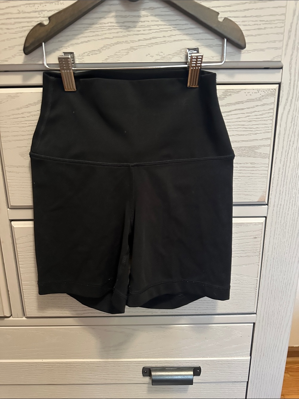Yogalicious Black High-Rise Bike Shorts